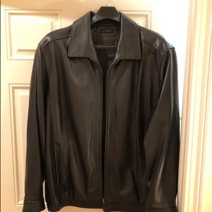 Big Man’s Leather Jacket